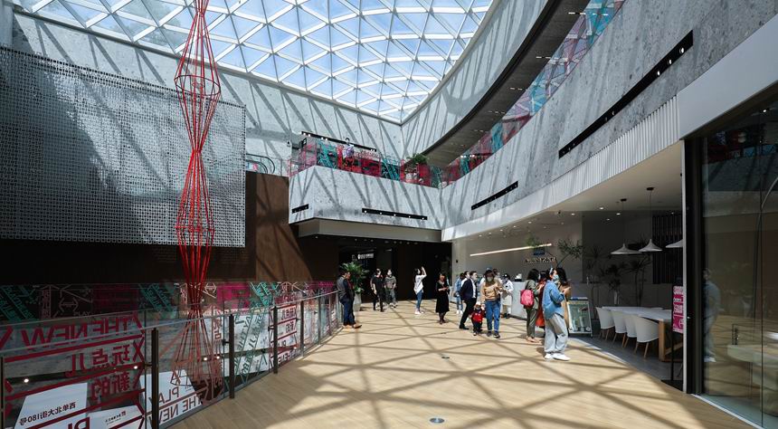  在公園逛街！北京推進(jìn)老舊商業(yè)設(shè)施更新